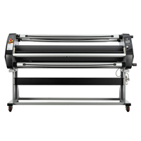 Plastifieuse LF1700-D1 Électrique Automatique Chaude et Froide 60°C pour Film sur Papier, Plastique, Bois, Verre et Matériaux d'Emballage