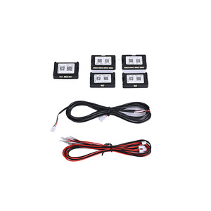 Xe cá tính nội thất Neon Dải Giao hàng nhanh 14 trong 1 phong cách LED phía sau dòng huy hiệu đuổi theo RGB đèn - Product Image 2