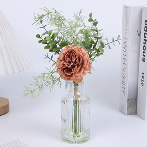 <span class=keywords><strong>Flores</strong></span> Artificiales <span class=keywords><strong>de</strong></span> Pared, Flor Artificial China en Maceta con Agua Falsa, Mini Tulipanes Artificiales <span class=keywords><strong>de</strong></span> Alta Gama <span class=keywords><strong>para</strong></span> Eventos - Product Image 1