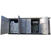 Transformateur de poste certifié CE / Sous-station préfabriquée / E-house 0-35kV 6300A Conformité et économies budgétaires