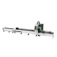 Découpeuse laser fibre LXSHOW LX62TE 1000 W, machine de découpe laser fibre 3000 W pour tubes et tuyaux en acier au carbone, équipement de découpe de métaux