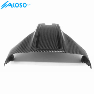 Akoso 3K Khô Sợi Carbon Xe Máy Phụ Kiện Bình Nhiên Liệu Buồng Không Khí Bìa Fairing Cho Kawasaki Zx10r ZX-10R 2016-2020 - Product Image 3