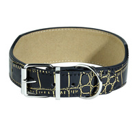 Collier pour animaux de compagnie Collier en cuir de liège peau de serpent Collier de chien de chat réglable pour petits animaux de compagnie