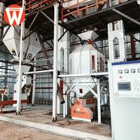 Usine de fabrication d'aliments pour volailles Strongwin, 5 tonnes par heure, en acier inoxydable, moteur Siemens, haute productivité, alimentation automatique pour élevages avicoles