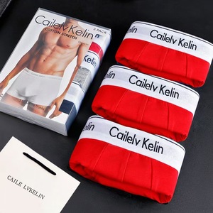 Bóxers Tipo Brief de Algodón Transpirables y Cómodos de Talla Grande para Hombre al Por Mayor - Product Image 1
