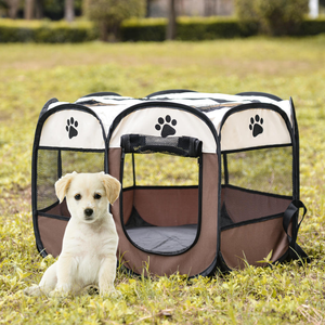 8 Farben Achteckiges Haustier zelt im Freien Pop-up Atmungsaktives Hunde zelt Faltbarer Laufs tall Haustier Mutterschaft bett Zimmer Wasserdichtes Haustier Hunde zelt - Product Image 2