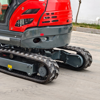 Mini-excavatrice la plus petite pour usage industriel, moteur diesel japonais, rotation à 360 degrés, godet de terrassement, usage agricole