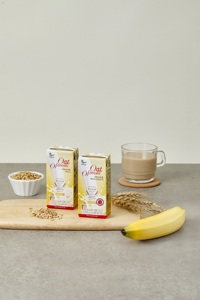 เครื่องดื่มเพื่อสุขภาพจากข้าวโอ๊ต โอ๊ตออฟมอม รสกล้วย 190 มล. วีแกน ปราศจากนมสัตว์ ผลิตจากพืช นมข้าวโอ๊ตพร้อมดื่ม - Product Image 6