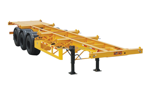 Semirremolque Esqueleto de 3 Ejes y 45 pies para <span class=keywords><strong>Transporte</strong></span> de <span class=keywords><strong>Contenedores</strong></span>, Precio Económico de Fábrica - Product Image 5