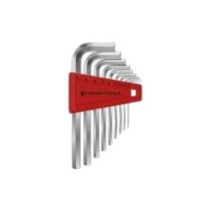 Jeu de clés hexagonales Pb Swiss Tools 2 2,5 3 4 5 6 8 10 mm métriques chromées de qualité industrielle - Product Image 3