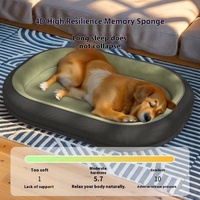 Lit pour chien Petop en gros, grand lit pour chien lavable en fausse fourrure toutes saisons, lits pour chien XL pour grandes races, housse amovible, antidérapant, canapé pour animaux de compagnie