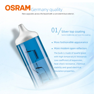 OSRAM Cool Blue Advance mise à niveau halogène H1CBA 12V 55W P14.5s phare de voiture H3 CBA 12V 55W PK22s H4CBA 12V 60/55W P43t - Product Image 4