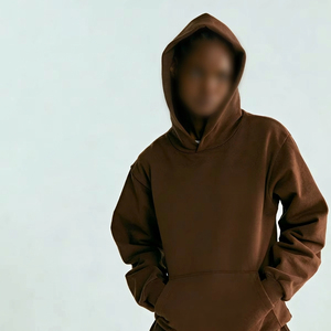 Sweat-shirts à capuche unisexes en molleton épais surdimensionné à imprimé doublé, style américain, essentiel pour l'automne et l'hiver, survêtements Y2K, jogging - Product Image 1