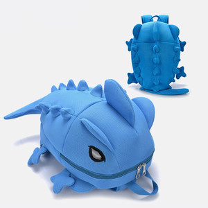 K241 Camaleón Mochila Moda Niños Mochila Dibujos animados Hombres Mujeres Mochila escolar Notebook Mochilas para chicas adolescentes - Product Image 2