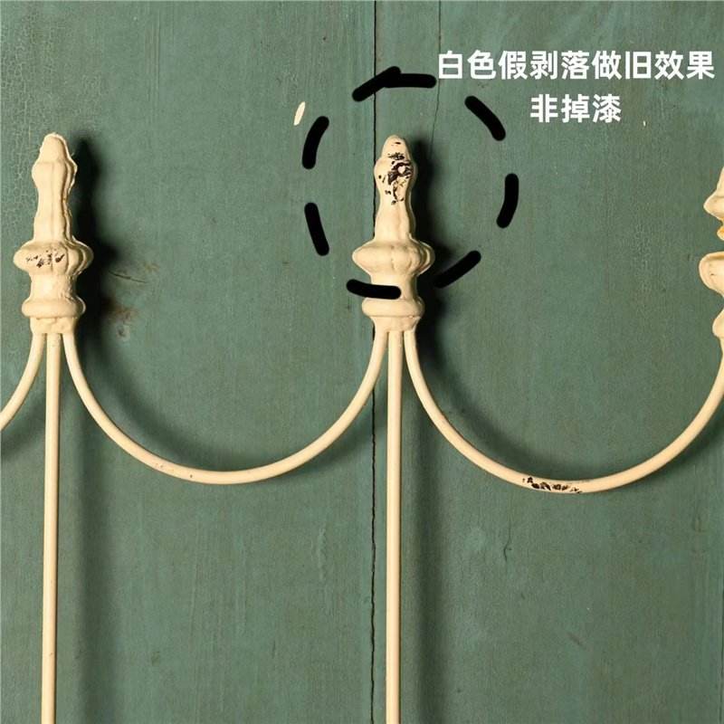 รั้วหอกกลม [ขนาดใหญ่ สีขาวเซอร์]