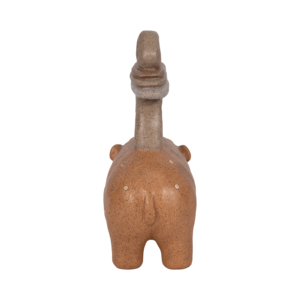 Statuetta di ippopotamo con pietre impilate, scultura in resina per decorazioni per la casa, bagno, ufficio, studio, soggiorno - Product Image 4