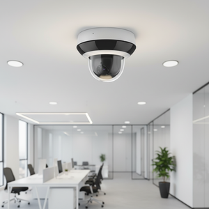 Caméra de surveillance professionnelle Asung 5MP CMOS 4X PTZ POE avec microphone, détection de mouvement IA, CCTV RTSP - Product Image 4