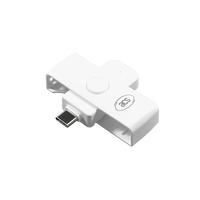 (USB Tipo-C) Lector de Tarjetas Móvil Inteligente OTG PocketMate II ACR39U-NF para Tarjetas de Contacto ISO7816