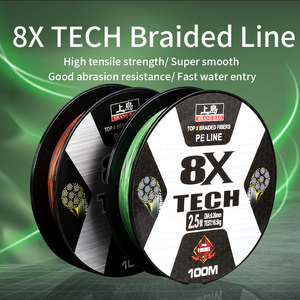 <span class=keywords><strong>สาย</strong></span>เบ็ดตกปลาแบบ<span class=keywords><strong>ถัก</strong></span> <span class=keywords><strong>8</strong></span> เส้น 8X ความยาว 100 เมตร <span class=keywords><strong>สาย</strong></span>เบ็ดตกปลา 8X ผลิตจากญี่ปุ่น <span class=keywords><strong>สาย</strong></span> <span class=keywords><strong>PE</strong></span> ไนลอน ความยาว 10 เมตร ต่อสี - Product Image 6