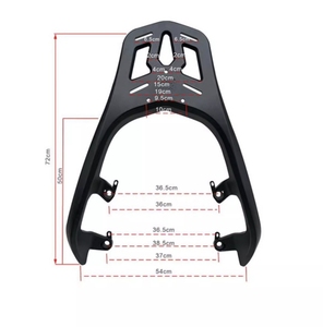 แร็ค<span class=keywords><strong>ท้าย</strong></span>รถมอเตอร์ไซค์สำหรับ YAMAHA <span class=keywords><strong>XMAX</strong></span> 300 อลูมิเนียม สำหรับติดตั้งกล่อง<span class=keywords><strong>ท้าย</strong></span> พร้อมการรับประกัน 1 ปี สำหรับการติดตั้งเพิ่มเติม/อัปเกรด - Product Image 3