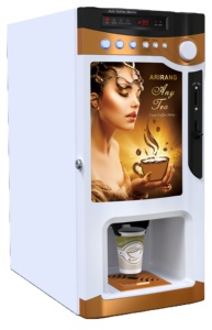 Nhà máy sản xuất ban đầu 1 năm bảo hành nhà máy Giá cà phê hòa tan Máy bán hàng tự động - Product Image 4