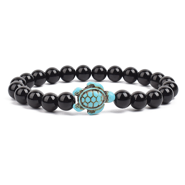 Agate noire mate brillante A17-