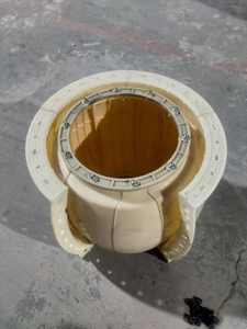 Molde de Plástico para Cubo de Flores con Veta de Madera Prefabricado de Jardín Decorativo de Concreto Macetero Grande Moldes de Plástico para Macetas en Venta - Product Image 2