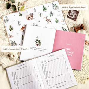 Diario Personalizado de Tapa Dura, Diario de Recuerdos del Bebé, Planificador, Primer Libro del Bebé, Libro de <span class=keywords><strong>Embarazo</strong></span>, Recuerdo, Diario de Recuerdos Diarios, <span class=keywords><strong>Agenda</strong></span> - Product Image 5