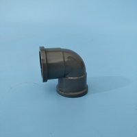 Precio al por mayor Conector de tubo estándar NBR 5648 Accesorios para tuberías de UPVC Marca TIGRE Acoplamiento Codo en T Acoplamiento roscado Color gris