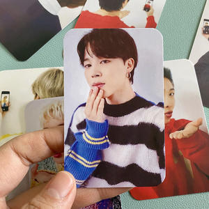 Tarjetas <span class=keywords><strong>de</strong></span> Selfie <span class=keywords><strong>de</strong></span> Kpop Boy Group, tarjetas pequeñas <span class=keywords><strong>de</strong></span> impresión <span class=keywords><strong>de</strong></span> doble cara, tarjeta LOMO Jin SUGA Jhope RM <span class=keywords><strong>Jimin</strong></span> V Jung Kook, colección <span class=keywords><strong>de</strong></span> regalos para fanáticos - Product Image 3