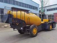 Camion malaxeur à béton pour tunnel minier MINLE GL40, capacité 4m³, châssis articulé central