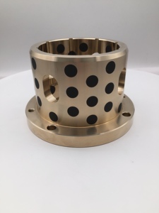 Đồng <span class=keywords><strong>Graphite</strong></span> Oiled ỐNg Lót Tay áo cutless Brass cutless bụi cây bằng đồng sắt cắm đồng nhắm mục tiêu cho các ngành công nghiệp khác nhau - Product Image 3