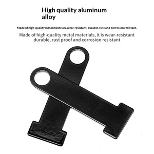 Evrensel Alüminyum Kask Kilidi Braketi Motosiklet Modifiye Aksesuarları Anti-hırsızlık Kask Kablosu Bağlantı Tutucu - Product Image 4