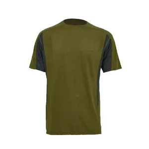 Outdoor Men Short Sleeve Hunting O Neck Quick Dry Combat T Shirts