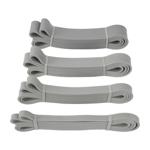 Bandes de résistance en caoutchouc noir avec logo personnalisé/Bande assistée de traction extensible pour exercice de puissance/Bandes de traction de résistance de puissance pour fitness - Product Image 4