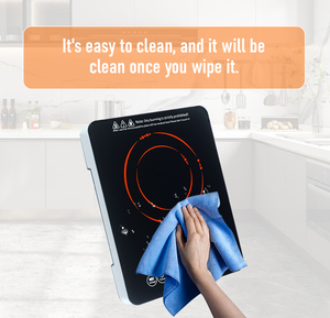 Piano Cottura a Induzione Singolo ad Alta Efficienza Energetica con Funzione Hotpot, Controllo Touch a Sensore, <span class=keywords><strong>Basso</strong></span> <span class=keywords><strong>Consumo</strong></span> <span class=keywords><strong>Energetico</strong></span>, Fornello Elettrico da Appoggio - Product Image 5