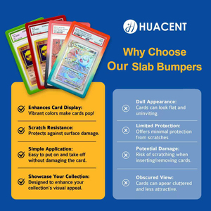 Cao Cấp Silicone Thẻ Tấm Bảo Vệ Bumper Trường Hợp 35pt Stander Kích Thước Hoàn Hảo Phù Hợp Được Xếp Hạng Giao Dịch Thẻ - Product Image 3