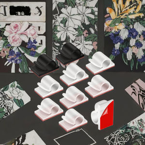 Vente en gros 3M de fil de nylon noir auto-adhésif, organisateur de support de pince de câble solaire polyvalent, type R - Product Image 5