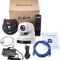 USD998 Livraison Gratuite Caméras PTZ de Diffusion Radio TV Studio 4K Zoom Optique 30X Suivi IA 2 pièces + Contrôleur + Kit Commutateur W430