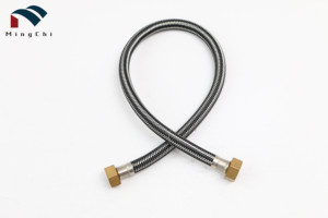 Mangueira trançada de aço inoxidável m1/2 * f1/2 10-250cm, preço barato de alta qualidade - Product Image 2