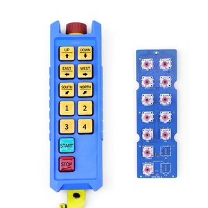 F24-10D Pro chất lượng cao 10-nút hai tốc độ công nghiệp điều khiển từ xa Cần Cẩu Điều khiển từ xa - Product Image 5