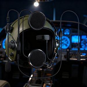 <span class=keywords><strong>Casque</strong></span> intégral filaire talkie-walkie écouteurs microphone interphone communication caractéristiques - Product Image 3