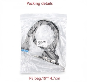 50cm Bảng điều khiển núi kép <span class=keywords><strong>USB</strong></span> <span class=keywords><strong>3</strong></span>.<span class=keywords><strong>0</strong></span> một nữ để Bo mạch chủ 20 pin Y Splitter Adapter Cáp - Product Image 5