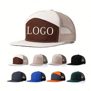 Gorra de Béisbol Richardson 168 Personalizada con Logotipo, de Algodón, Transpirable, de 7 Paneles, con Visera Plana, al por Mayor - Product Image 1