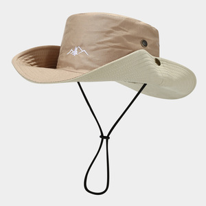 Ngoài Trời Không Thấm Nước <span class=keywords><strong>Boonie</strong></span> <span class=keywords><strong>Hat</strong></span> Rộng Brim Biểu Tượng Tùy Chỉnh Thể Thao Hình Ảnh Thoáng Khí Săn Bắn Câu Cá Safari Mũ Mặt Trời Cho Nam Giới Bán Buôn - Product Image 5