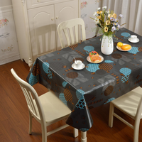 Nappe de Table en plastique Pvc rouleau de vinyle jetable Transparent protecteur nouveaux modèles imperméables