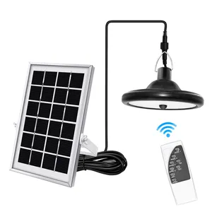 Solar Lights Indoor And Outdoor Lights Powered Lighting System Alloy With Motion Sensor Remote Control For Home House Garden
