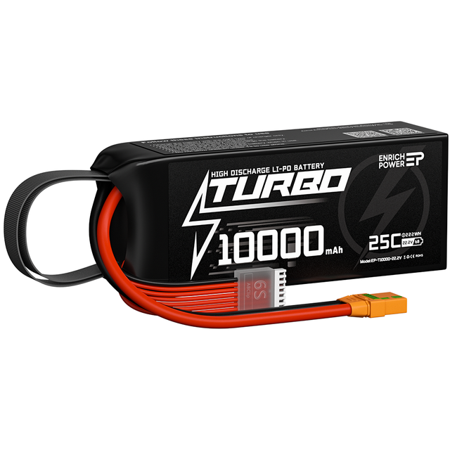 EP 22ah 16ah 30ah 3.7v Lithium Lipo Batteries Pack LCO NCM Material 6S 12S 14S 10000mAh 22.2V 25C for Agricultural Drones UAV