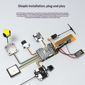 Controlador de Vuelo CoreWing F405 Wing V2 para Aviones de Ala Fija y VTOL, Compatible con ArduPilot e INAV, con PDB de 90A, Configuración Inalámbrica WiFi, Molde Privado - Product Image 6