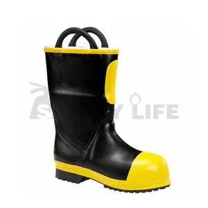 National standard high quality Fire Safety firefighter boots fire boots firefighter